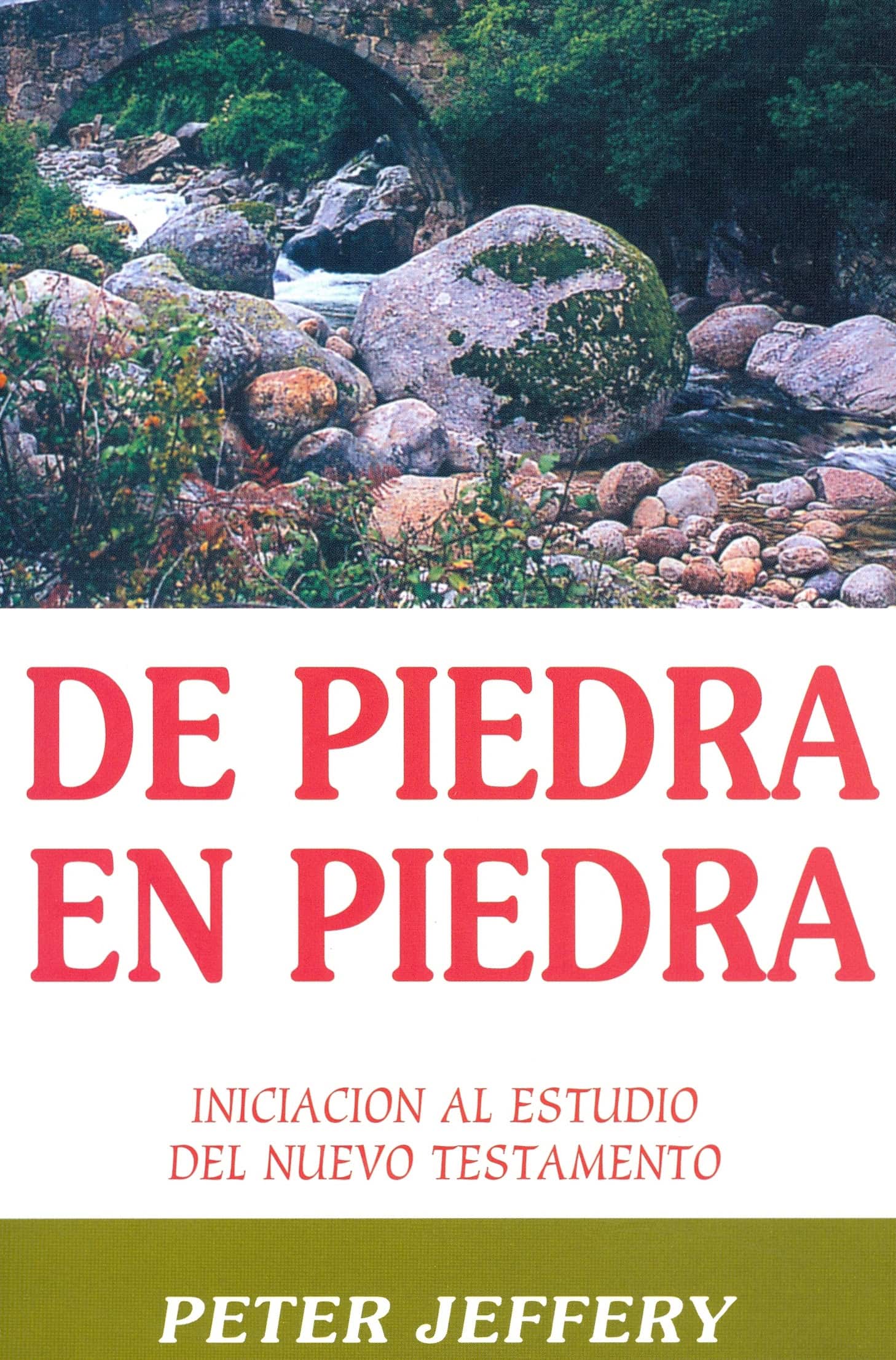 De Piedra En Piedra- Iniciacion Al Estudio Del Nuevo Testamento