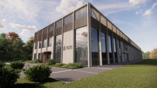 The new building